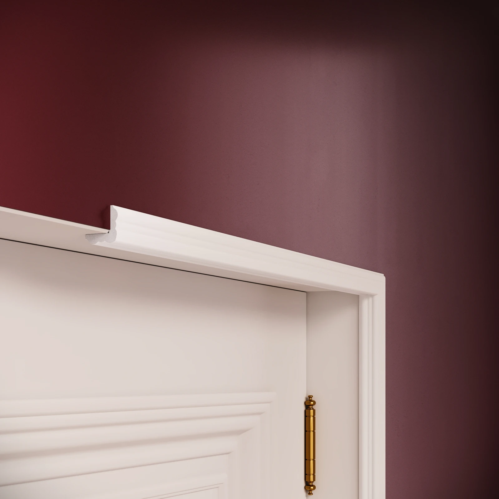 Brau decorativ din polimer rigid B2 - 2.7x2.7x200 cm