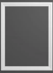 Brau decorativ din polimer rigid B28 - 4.1x1.2x200 cm