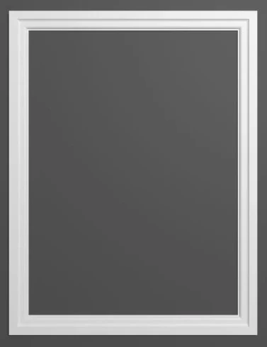 Brau decorativ din polimer rigid B28 - 4.1x1.2x200 cm