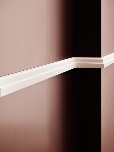 Brau decorativ din polimer rigid B28 - 4.1x1.2x200 cm