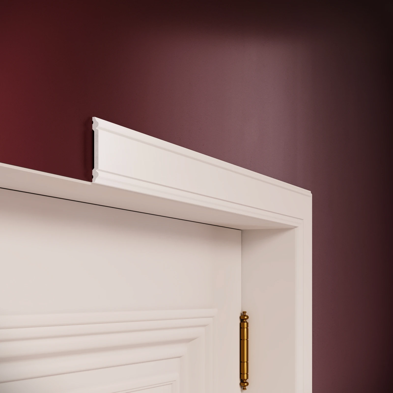 Brau decorativ din polimer rigid B29 - 6x0.8x200 cm