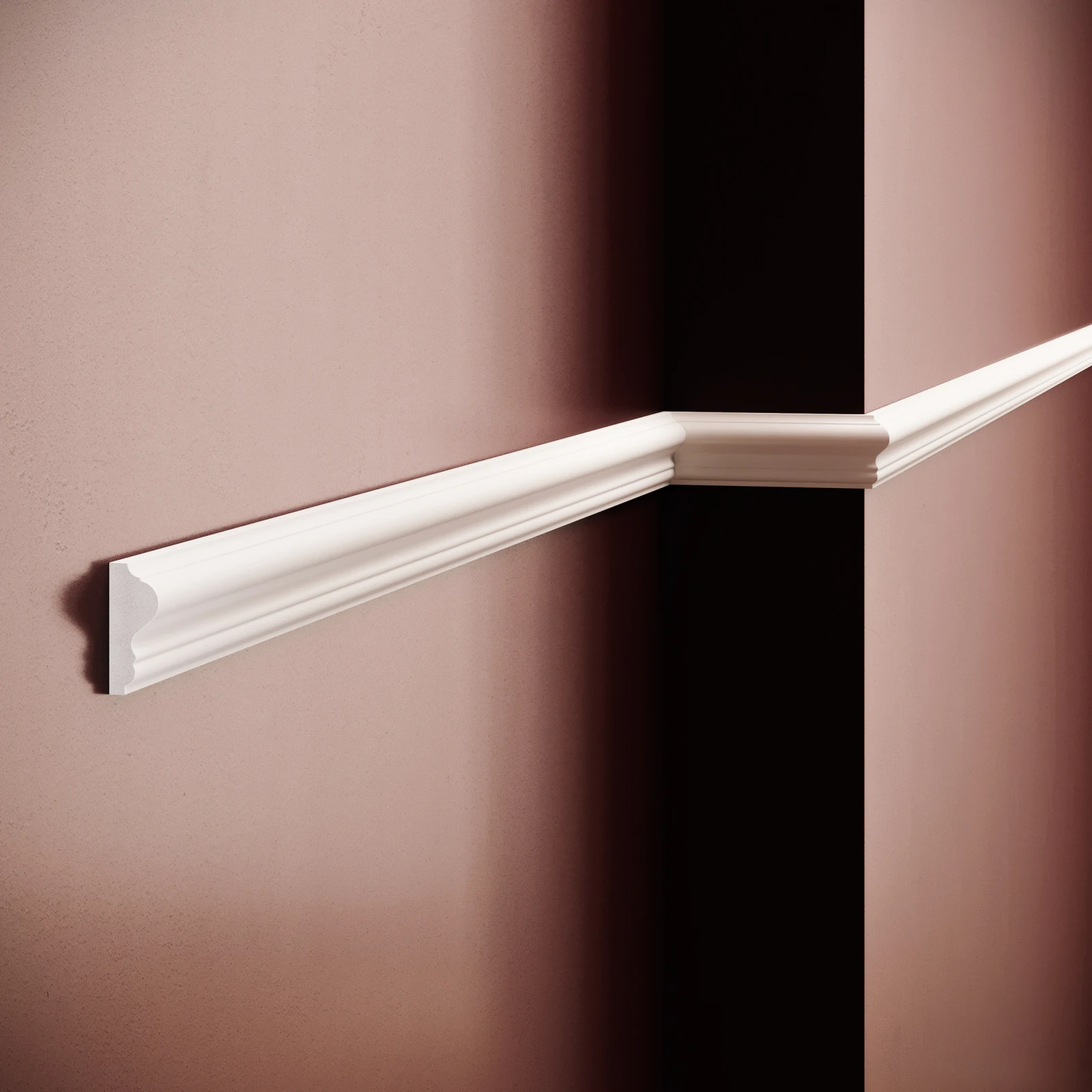 Brau decorativ din polimer rigid B3 - 4x1.6x200 cm