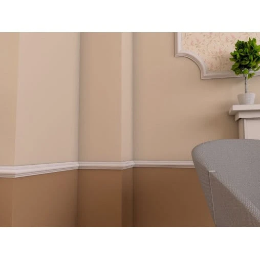 Brau decorativ din polimer rigid B4 - 4x1.9x200 cm