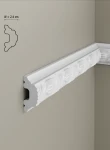 Brau decorativ din polimer rigid B9 - 4.9x2.4x200 cm