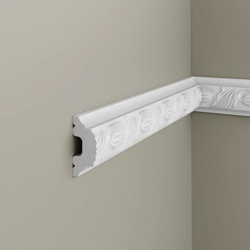 Brau decorativ din polimer rigid B9 - 4.9x2.4x200 cm