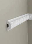Brau decorativ din polimer rigid B9 - 4.9x2.4x200 cm