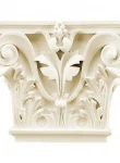 Capitel pilastru din poliuretan PL257 - 34.5x9.5x41.9 cm