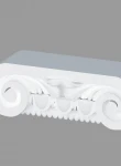 Capitel pilastru din poliuretan PL262 - 8x7x24.2 cm