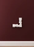 Chenar decorativ din poliuretan B10-3 - 10.7x10.7x1.6 cm