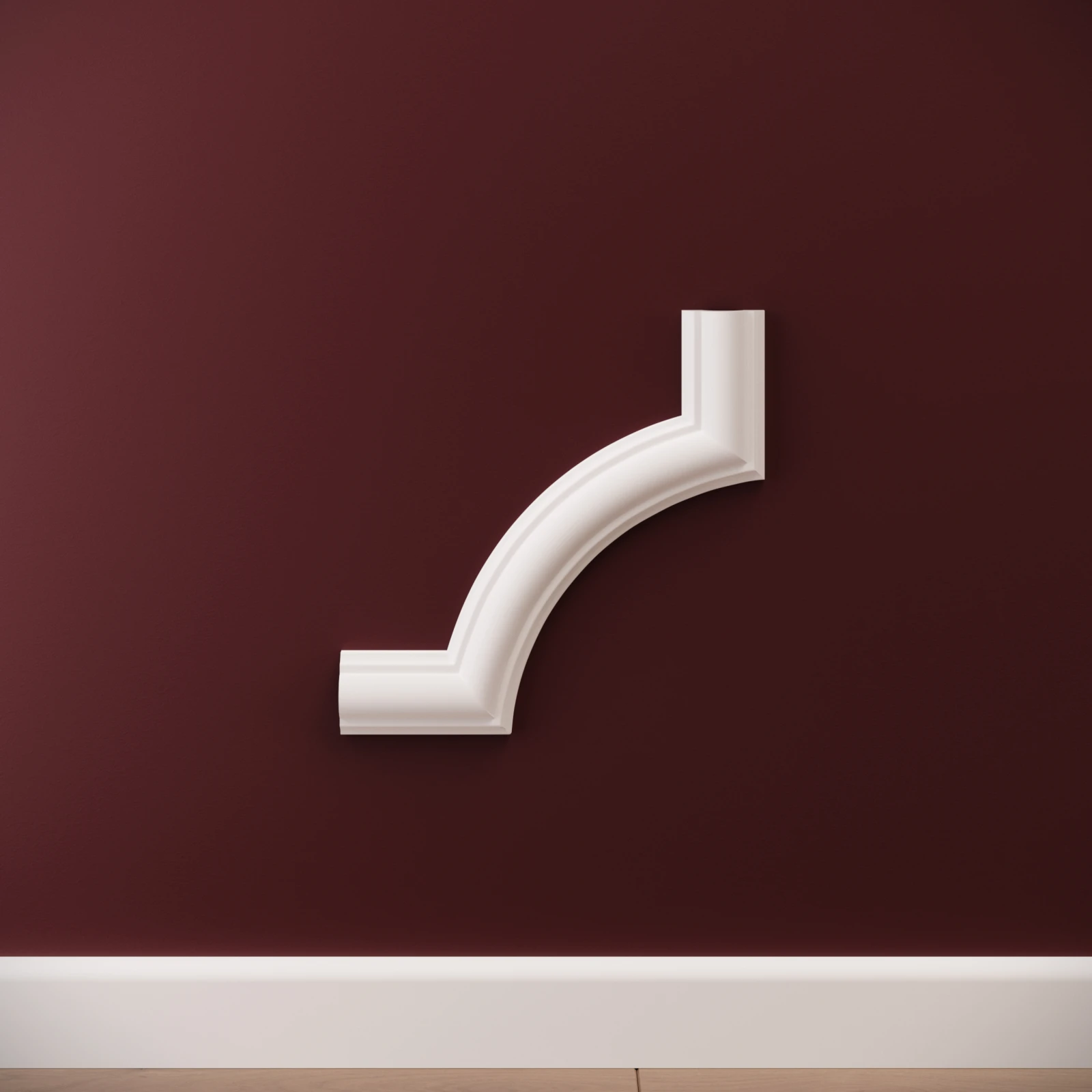 Chenar decorativ din poliuretan B16-1 - 20.5x20.5x2 cm
