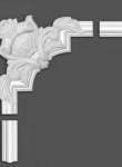 Chenar decorativ din poliuretan B16-2 - 26.5x26.5x2 cm