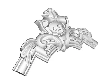 Chenar decorativ din poliuretan B16-2 - 26.5x26.5x2 cm