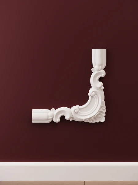 Chenar decorativ din poliuretan B16-3 - 22x22x2 cm