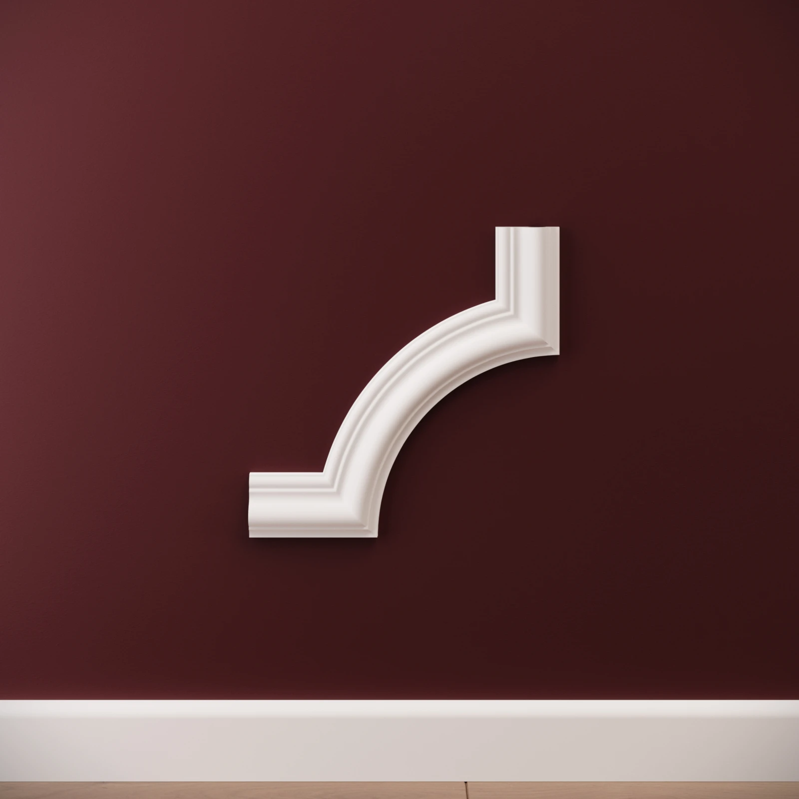 Chenar decorativ din poliuretan B17-1 - 20.5x20.5x1.7 cm