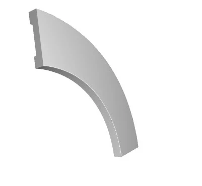 Chenar decorativ din poliuretan B18-1 - 15x15x1 cm
