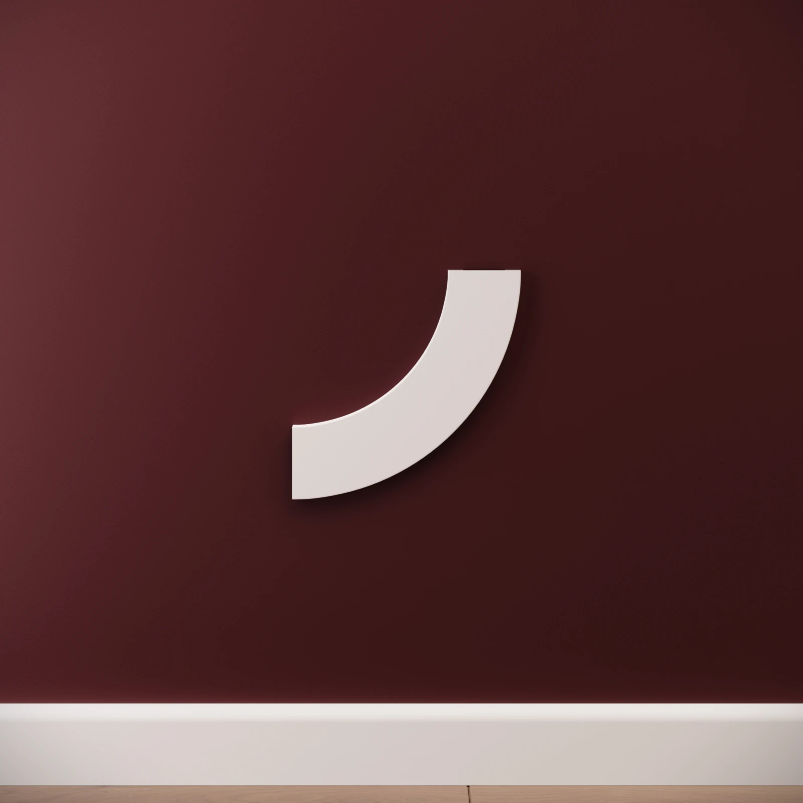 Chenar decorativ din poliuretan B18-1 - 15x15x1 cm