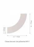 Chenar decorativ din poliuretan B18-1 - 15x15x1 cm