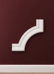 Chenar decorativ din poliuretan B19-1 - 22.5x22.5x1.5 cm