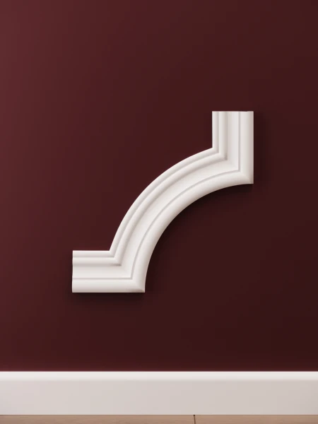 Chenar decorativ din poliuretan B19-1 - 22.5x22.5x1.5 cm