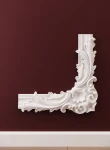 Chenar decorativ din poliuretan B19-2 - 28x28x3 cm