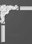 Chenar decorativ din poliuretan B19-3 - 26.8x26.8x3 cm