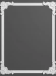 Chenar decorativ din poliuretan B19-3 - 26.8x26.8x3 cm