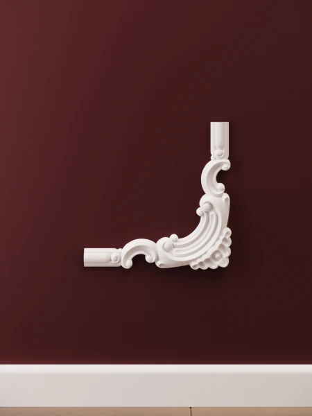 Chenar decorativ din poliuretan B21-2 - 19.5x19.5x1.2 cm