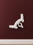Chenar decorativ din poliuretan B22-2 - 18x18x1.6 cm