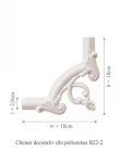 Chenar decorativ din poliuretan B22-2 - 18x18x1.6 cm