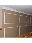 Chenar decorativ din poliuretan CR810BR - 20x1.8x19 cm