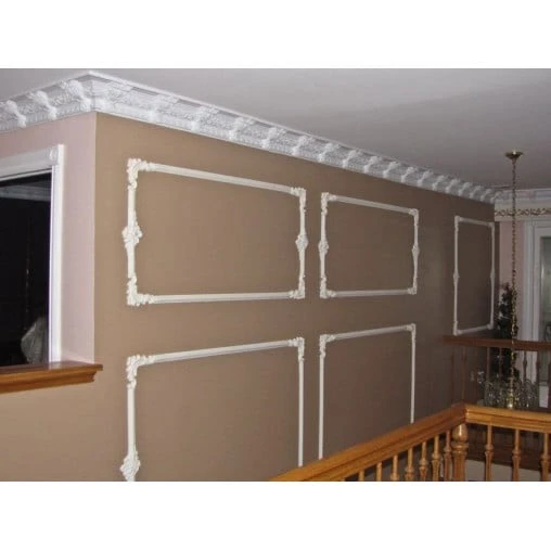 Chenar decorativ din poliuretan CR810BR - 20x1.8x19 cm