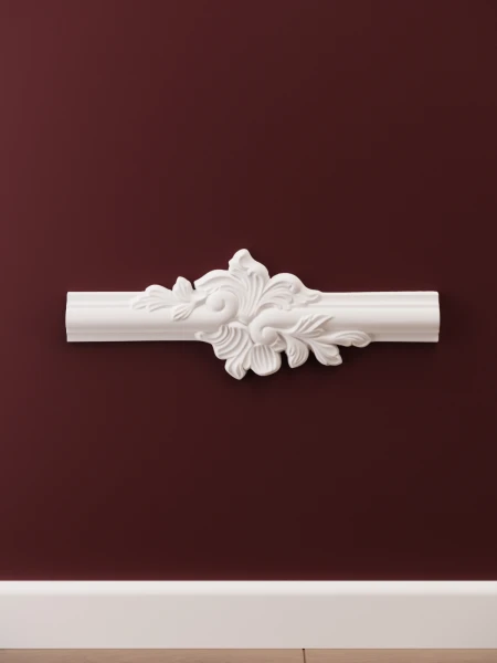 Chenar decorativ din poliuretan CR810D - 11x2x24.5 cm
