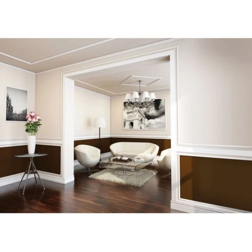 Cornisa decorativa din polimer rigid C1 - 1.1x1.9x200 cm