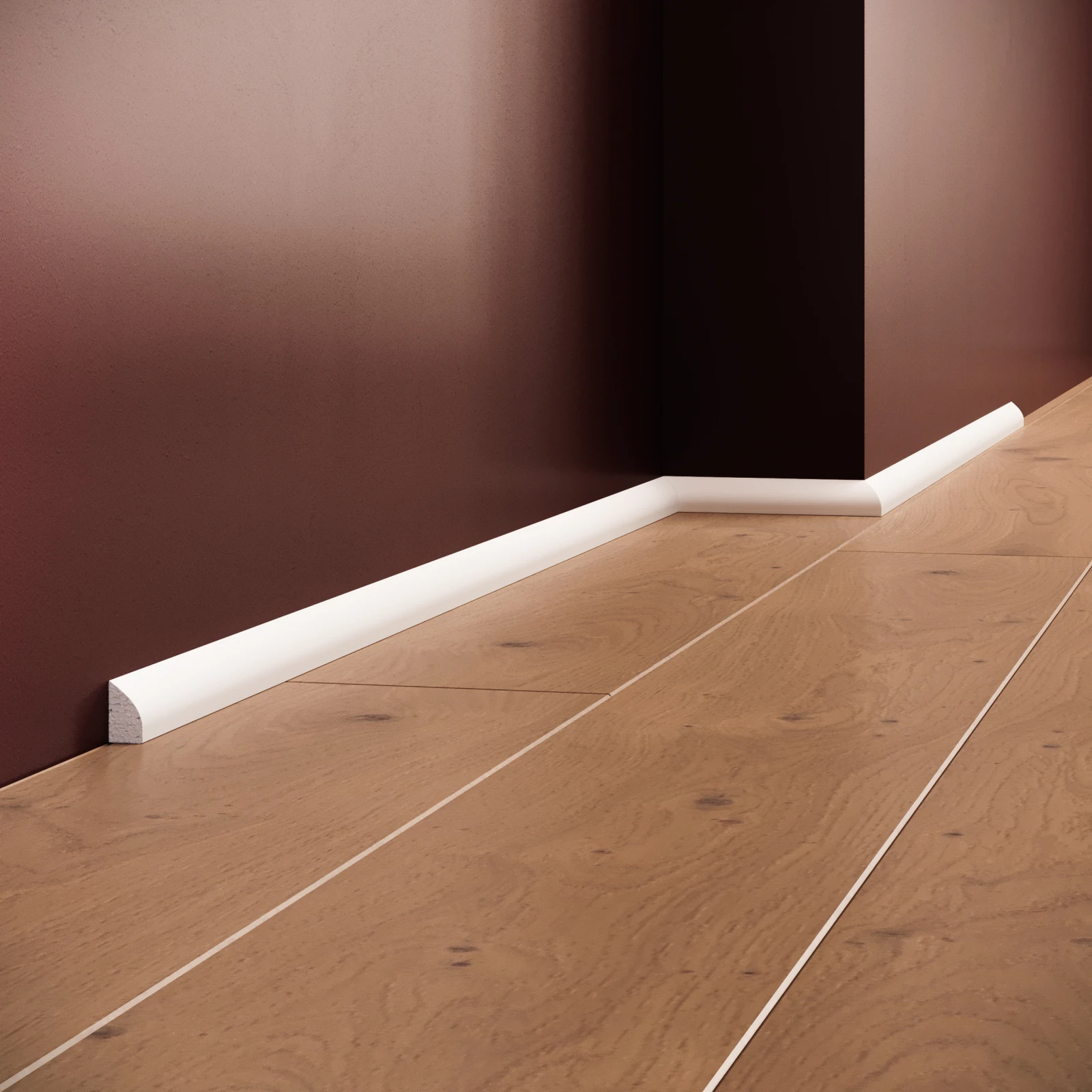 Cornisa decorativa din polimer rigid C1 - 1.1x1.9x200 cm