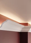 Cornisa decorativa din polimer rigid C14 - 7.8x8.4x200 cm
