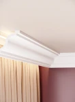 Cornisa decorativa din polimer rigid C15 - 8x8x200 cm