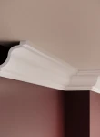 Cornisa decorativa din polimer rigid C15 - 8x8x200 cm