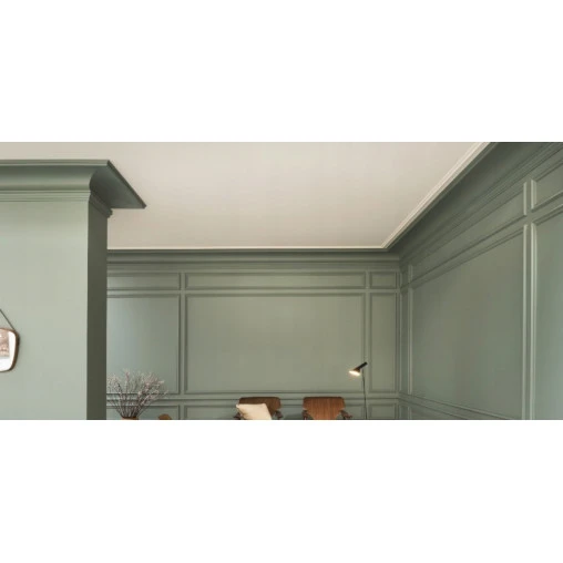 Cornisa decorativa din polimer rigid C16 - 8.7x8.7x200 cm