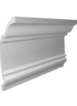 Cornisa decorativa din polimer rigid C19 - 9.7x4.8x200 cm