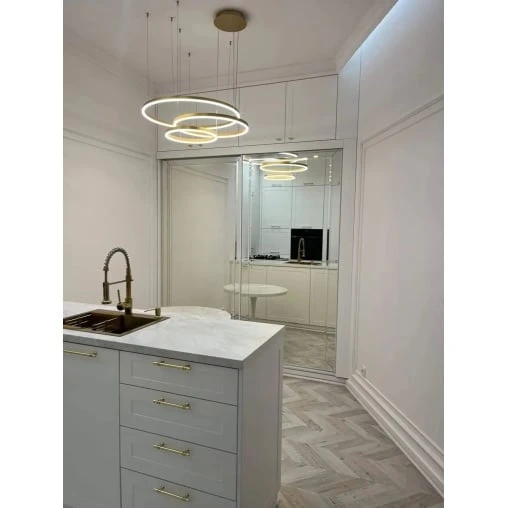 Cornisa decorativa din polimer rigid C19 - 9.7x4.8x200 cm