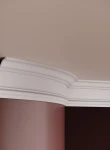 Cornisa decorativa din polimer rigid C19 - 9.7x4.8x200 cm