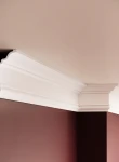 Cornisa decorativa din polimer rigid C19 - 9.7x4.8x200 cm
