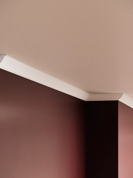 Cornisa decorativa din polimer rigid C2 - 2.2x2.2x200 cm