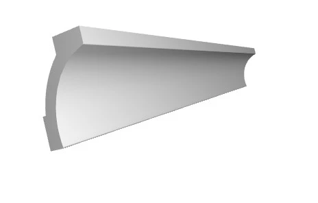 Cornisa decorativa din polimer rigid C21 - 3x2x200 cm