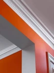 Cornisa decorativa din poliuretan C728 - 7.7x4.3x200 cm