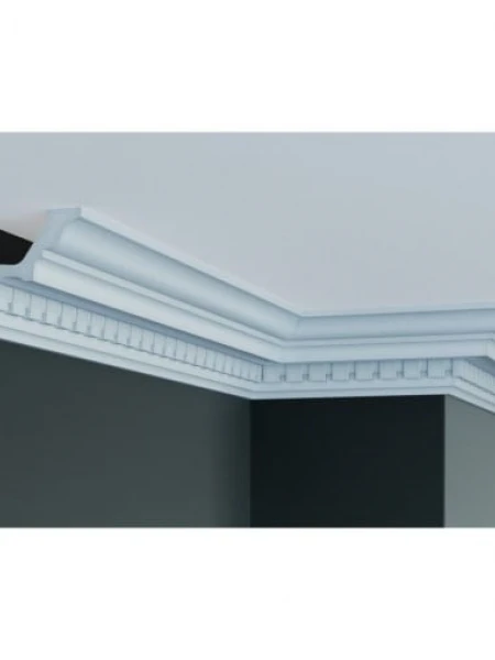Cornisa decorativa din poliuretan C738 - 8.5x8.5x200 cm
