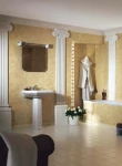 Cornisa decorativa din poliuretan C740 - 14.8x6x200 cm