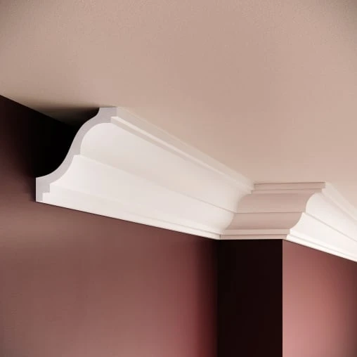 Cornisa decorativa din poliuretan P876 - 8x8.5x200 cm