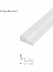 Panou decorativ 3D din polimer rigid, model Riflaj WP4 NEW - 13x1.2x270 cm