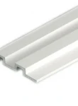 Panou riflaj decorativ 3D din polimer rigid, model Steps - 12x2.1x290 cm